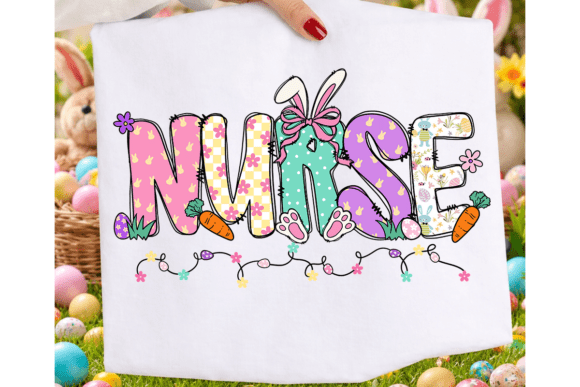 Nurse Easter Bunny PNG, Bunny Coquette: A Designer's Playful Asset