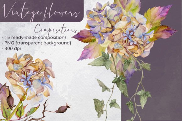 Timeless Blooms: Vintage Flower Compositions and Bouquets