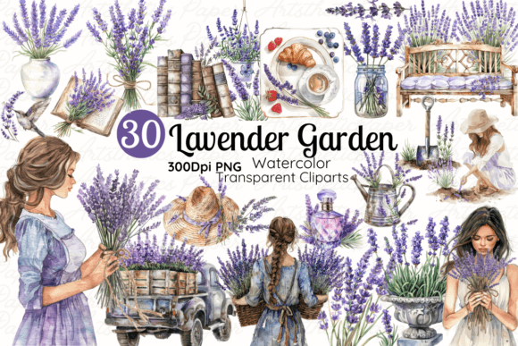 Watercolor Lavender Clipart Lavender PNG: A Designer's Guide